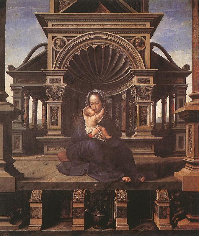 GOSSAERT, Jan (Mabuse) Virgin of Louvain dfg china oil painting image